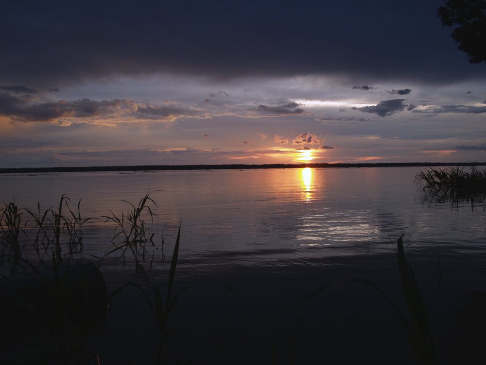 Atardecer en el Amazonas by Felipe Martinez