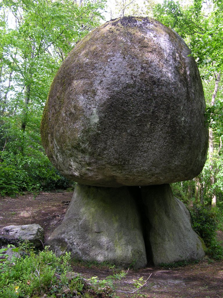 Huelgoat : le champignon by f.  madic