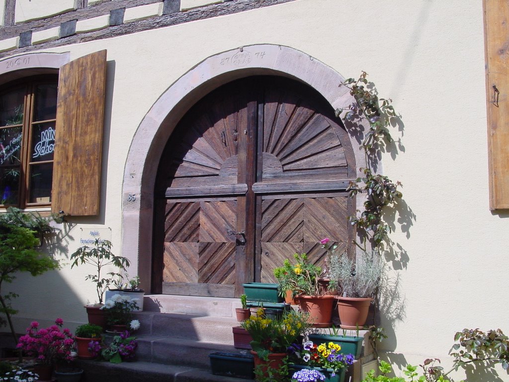 Tor in Eguisheim by Jürgen Berger