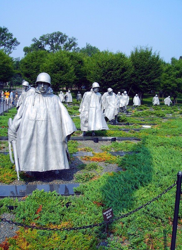 Korean war veterans memorial by © Kojak