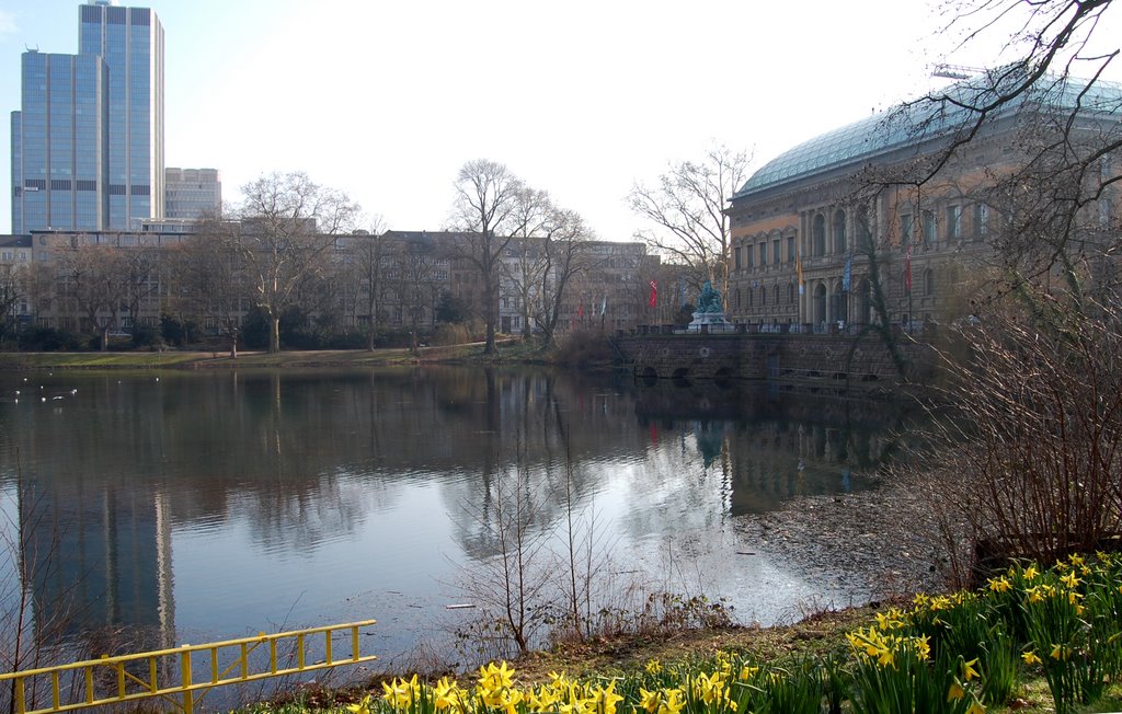 Düsseldorf - Unterbilk - Kaiserteich mit LVA & Ständehaus (K21) by Rheinblicker