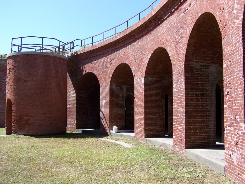 inside Fort Massachussetts by zacharystewart