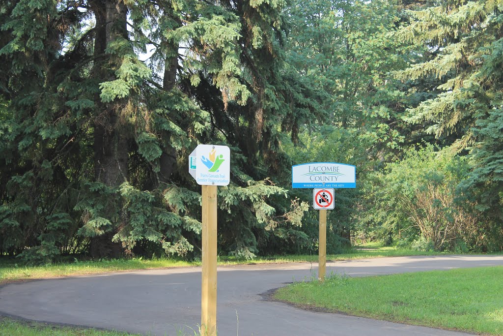 Trans Canada Trail In Lacombe by Amandyg