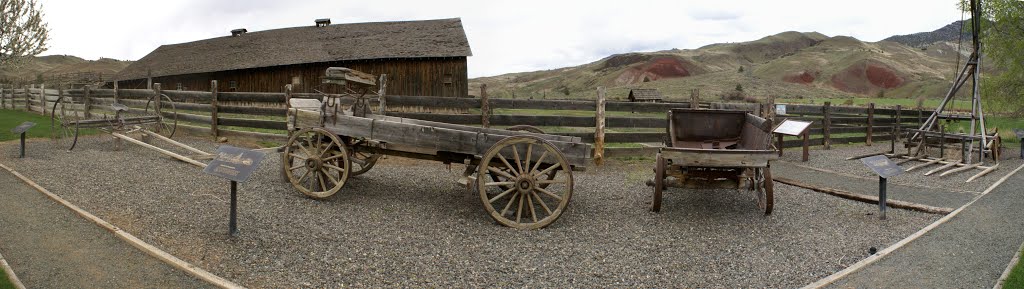 Farm equipment at Cant Ranch at John Day Fossil Beds National Monument by speedub1