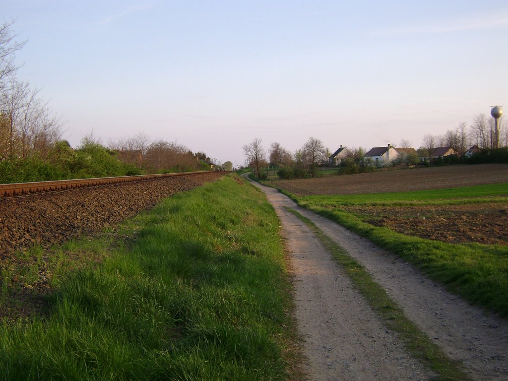 Along the rail / Zötyögés a sínek mellett, 13.April,2008 by PanoramioHungary