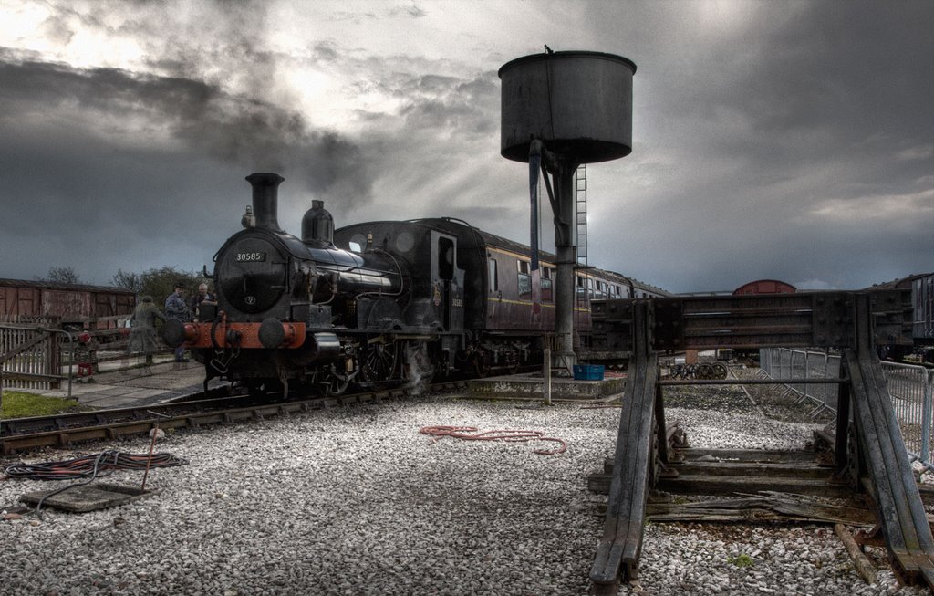 Buckinghamshire Railway Centre by Christopher Phillips