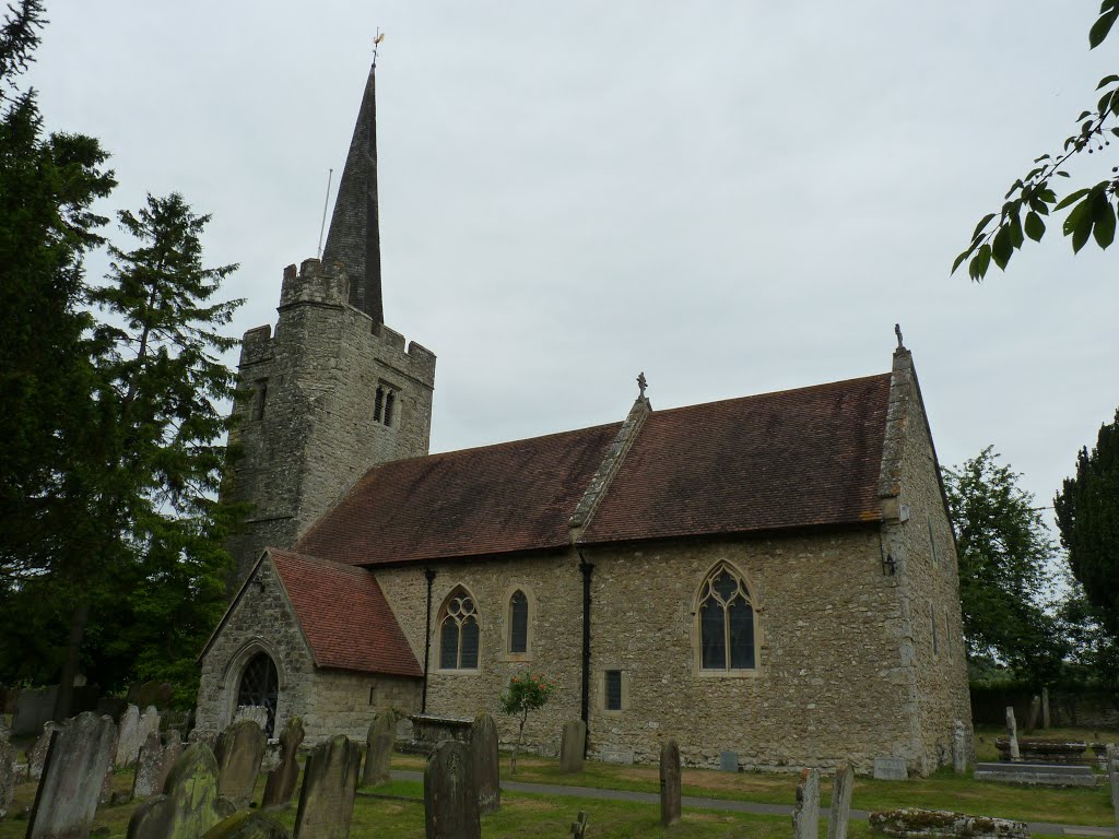 Church of St Margaret of Antioch - East Barming by kentpast.co.uk