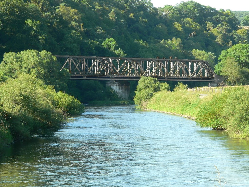 Lahn - Eisenbahnbrücke by rudiCrC