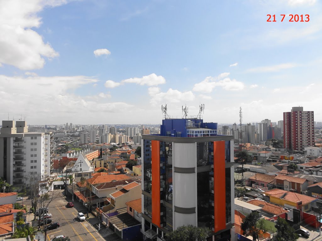 Vista a partir do ap da Vera em Santo André by soldatiheredia