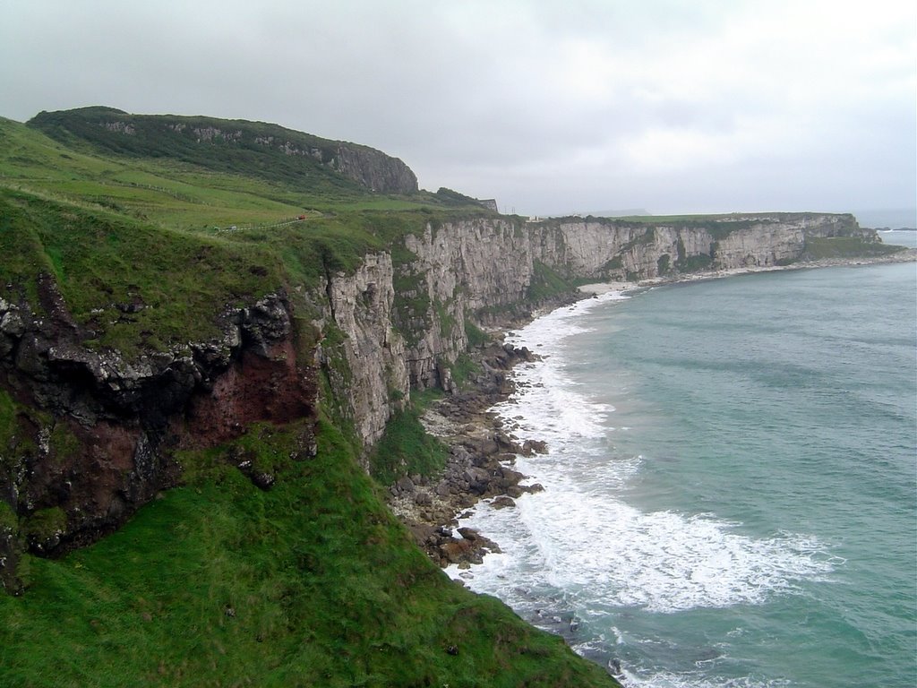 IRLANDA DEL NORTE Carrick a Rede Rope Brigde by Talavan