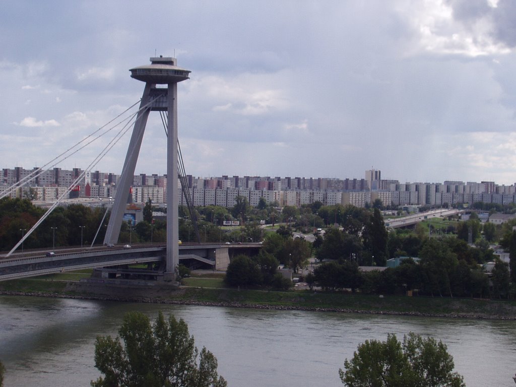 View of bridge from castle by Tiger0810