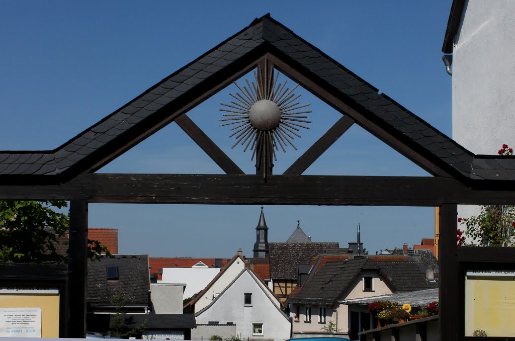 Usingen - Blick von der Obergasse - KE by Karl Eggenmüller-Panoramio, the only way for 