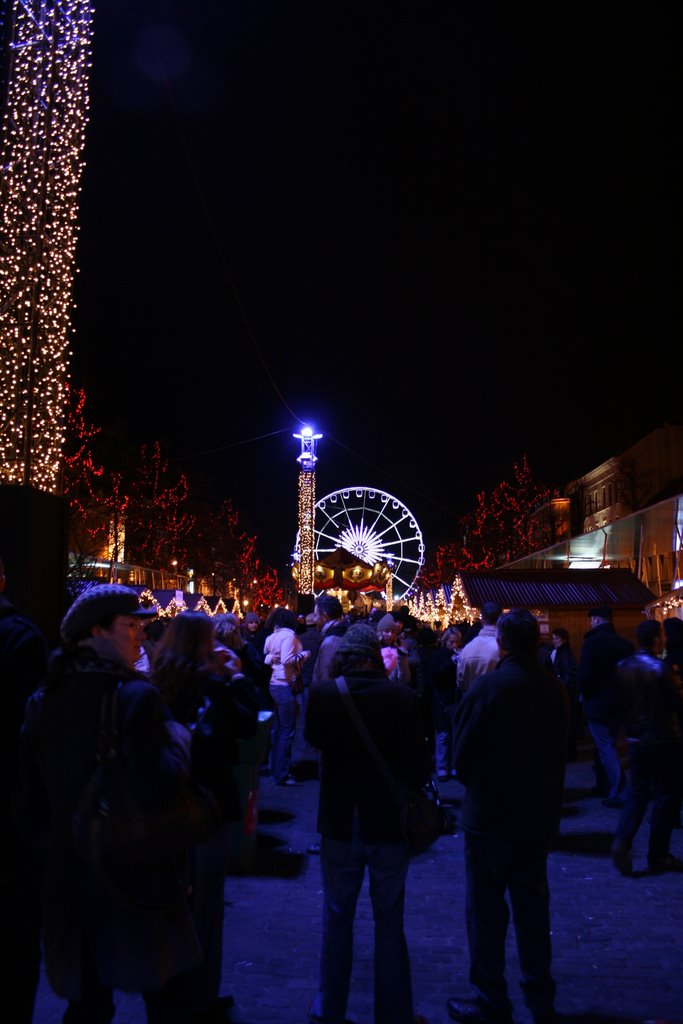 Christmas Market, Brussels by Sascha Abalmas