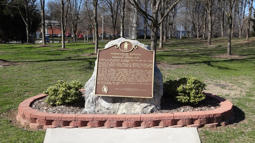 Overmountain Patriots Historic Marker, Bristol, VA by chfstew