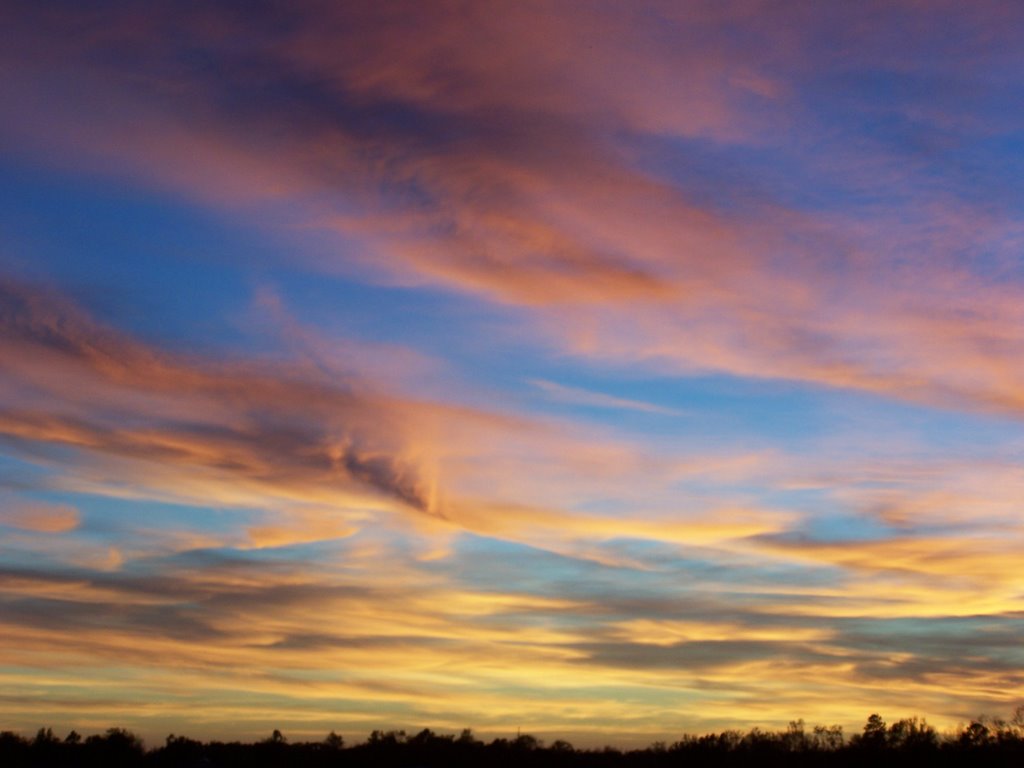 Sunset in Southeast TX by clklock