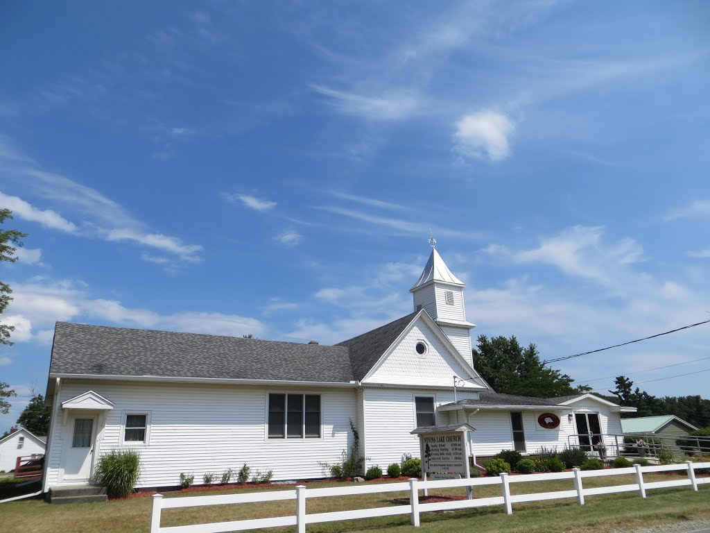 Nevins Lake Church by UnagiUnagi