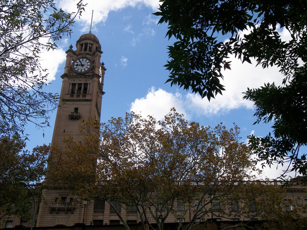 Central Station Clock Tower by Sarah E Cameron