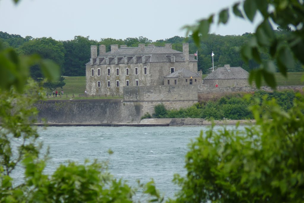 View of Fort Niagara as seen from Fort Mississauga by Joseph Hollick