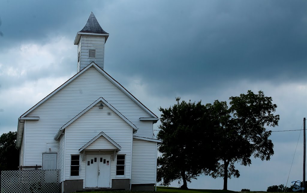 Old Church near Bardstown, Kentucky by Quantummist