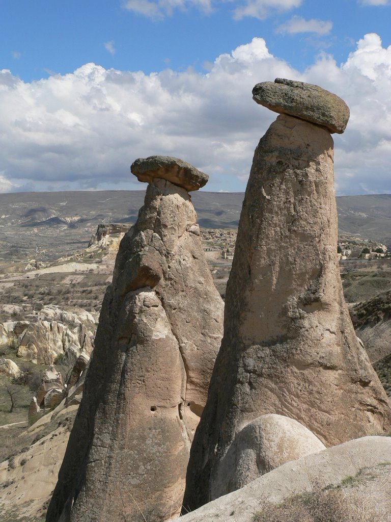 Fairy Chimneys in Cappadocia by gabachat