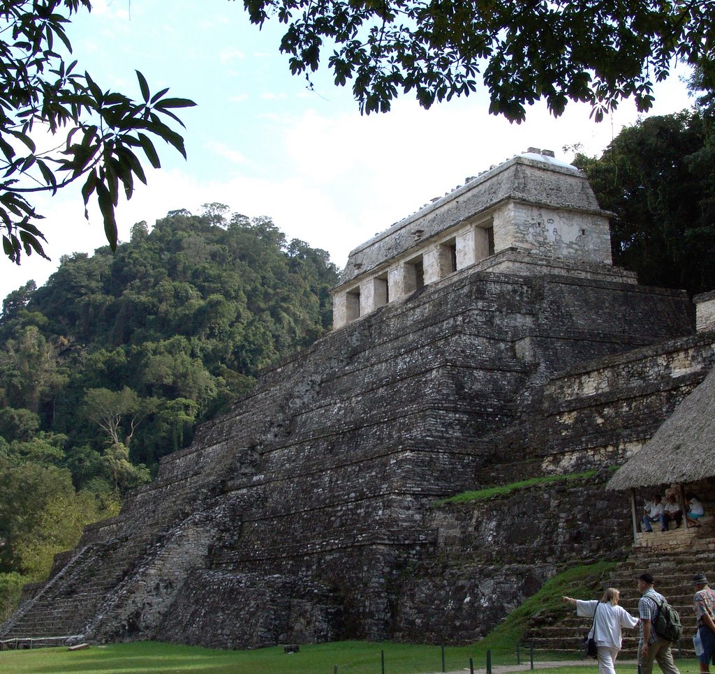 Palenque - Tempel der Inschriften by rokaPic40666