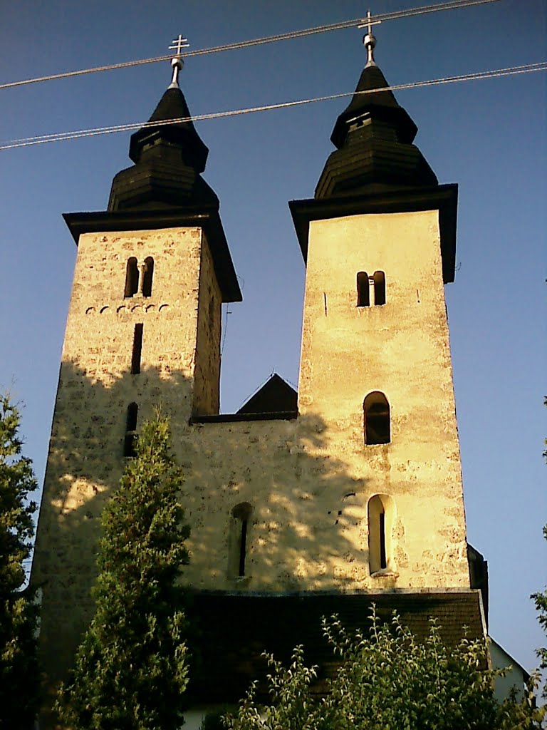 Kostol v obci Diviaky nad Nitricou / Church in the village Diviaky of Nitricou by Denis Ondriškovič