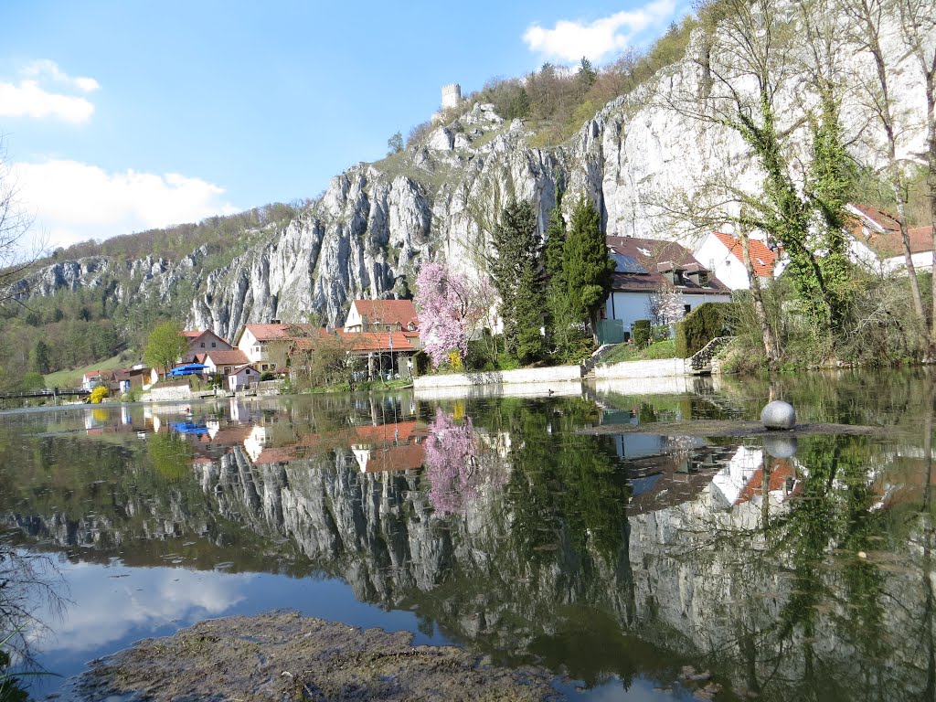 Essing an der Altmühl und Burg Randeck by gehsport