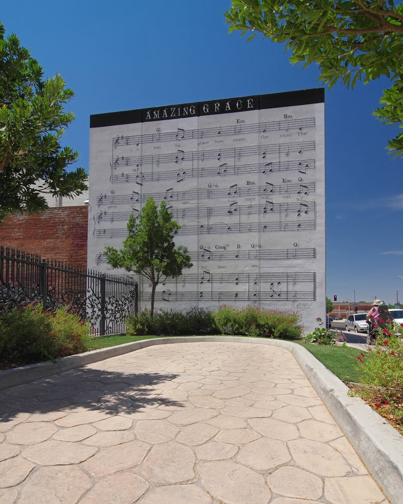 The Amazing Grace Mural, Fresno CA, 7/2013 by David Husted