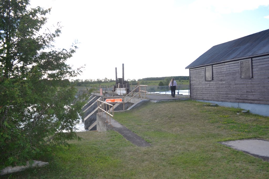 Ontario Sawyer Creek - Lock 25 by Jamie Cane