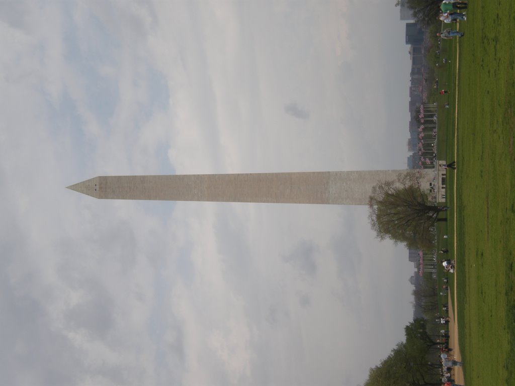 The Washington Monument from the Mall by disneypix4life