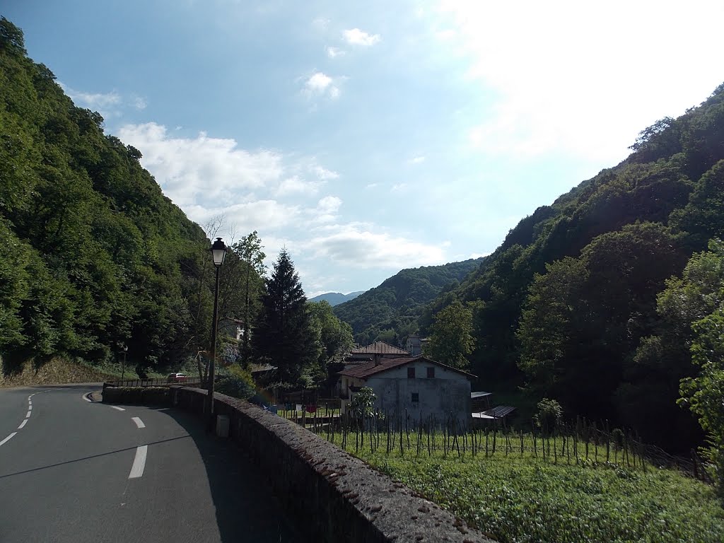 Frontera Arnéguy con Roncesvalles, Luzaide Valcarlos, Navarra. España.( Estepa32). by Estepa32