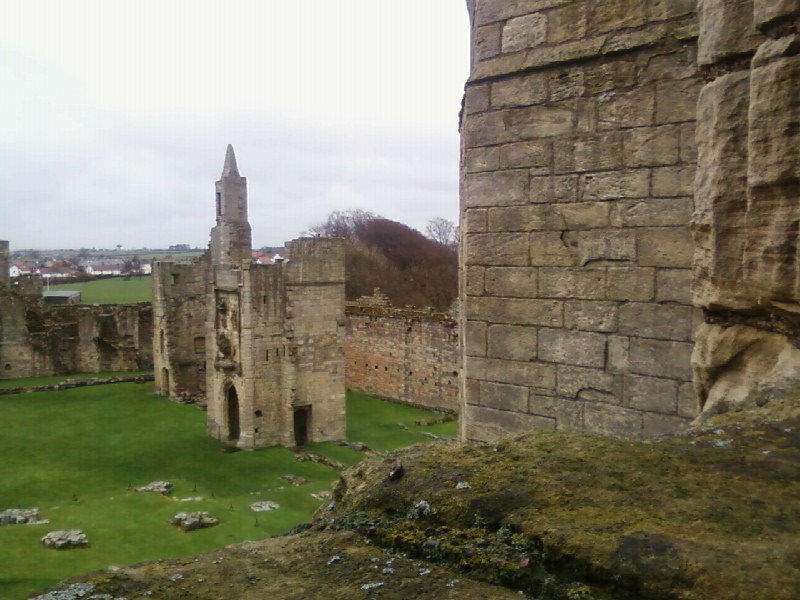 Warkworth Castle by Julie W