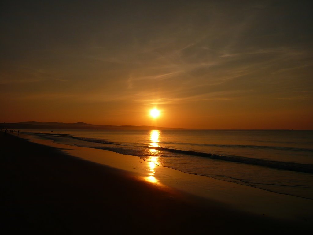 Sunrise on Mui Ne Beach by T.E.