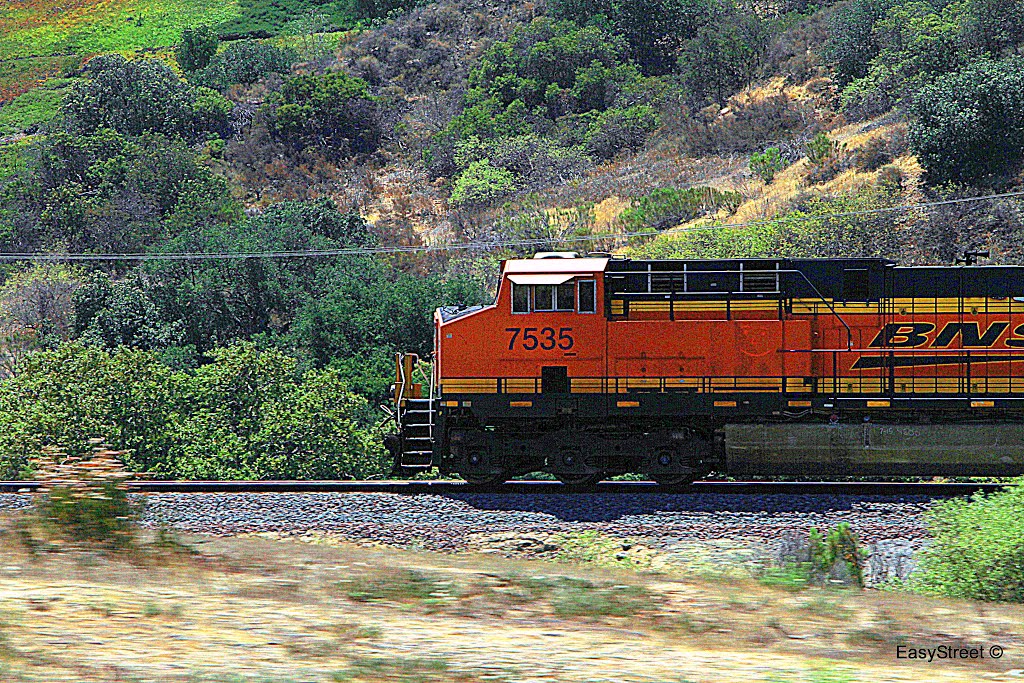 BNSF • Southbound to San Diego • by Easy Street Images ©