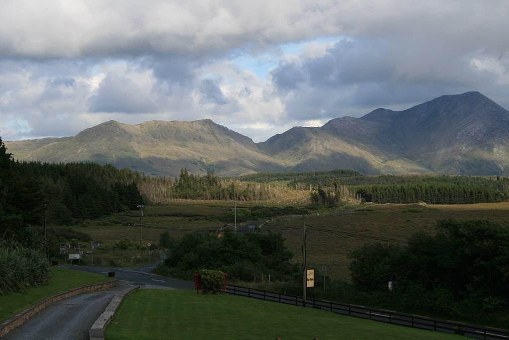 From Kylemore Pass hotel by ucallmemadam