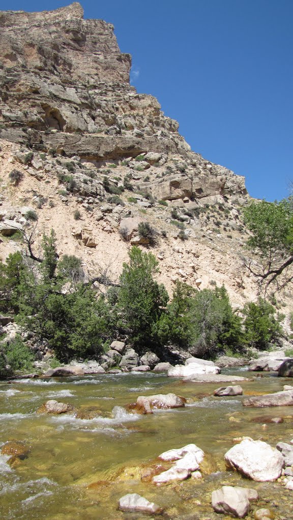 Shell Creek Upstream by Chris Sanfino