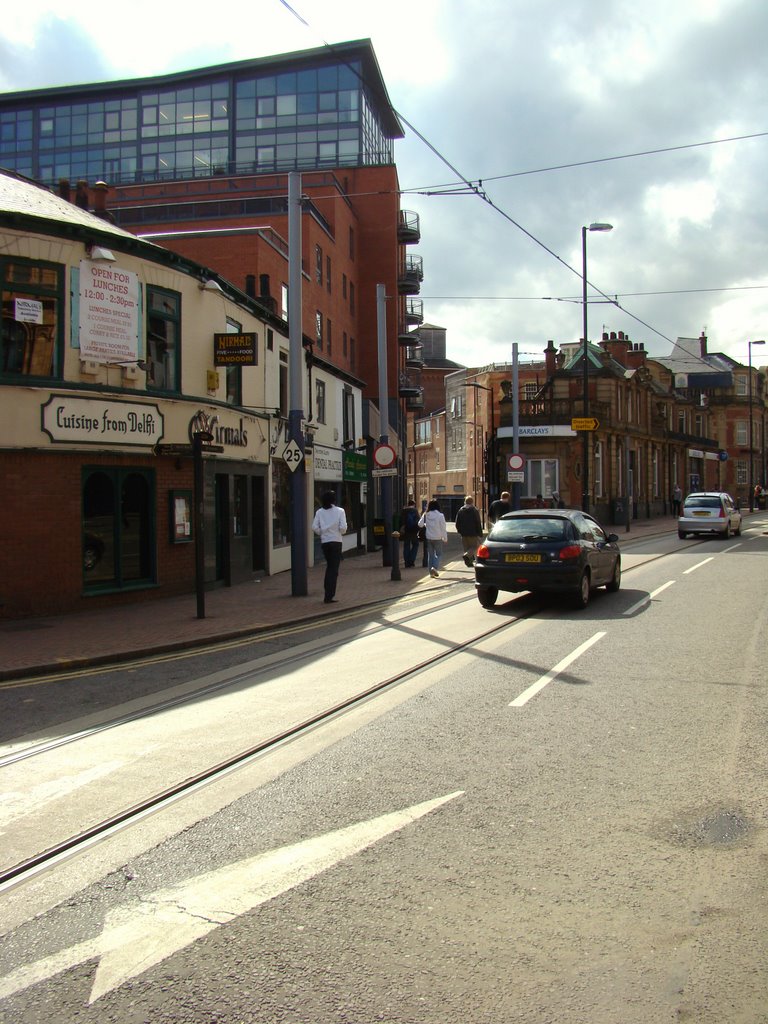 West Street looking towards Convent Walk, Sheffield S1/S3 by sixxsix