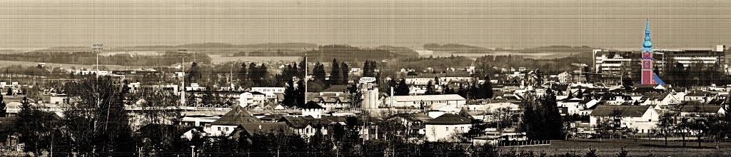 Panorama Ried im Innkreis [Old Pic] by Markus Zinöcker