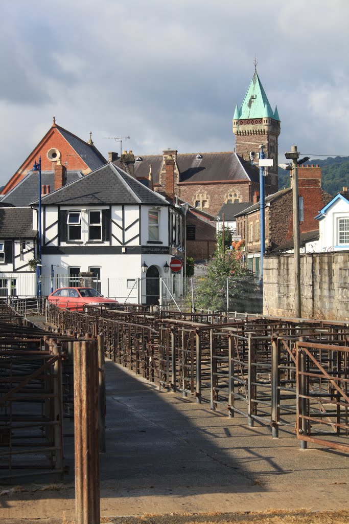 Abergavenny Cattle Market by David Owen