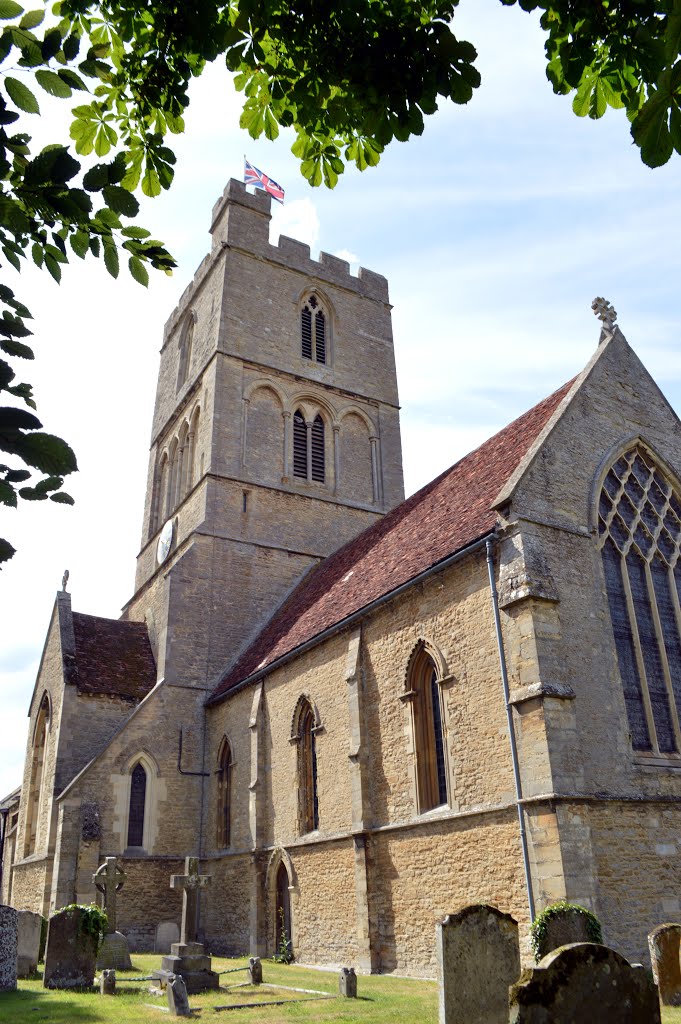 Felmersham, Bedfordshire, St Marys SE aspect by ♫ Russ Hamer