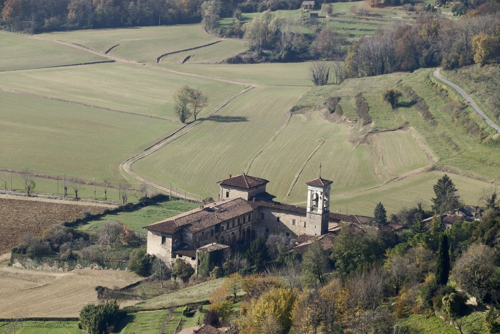 Il Monastero dal Castello by Vittorio