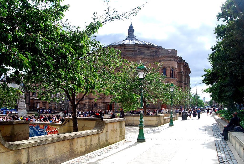 McEwan Hall and Bristo Square, University of Edinburgh. by Peter_private_box