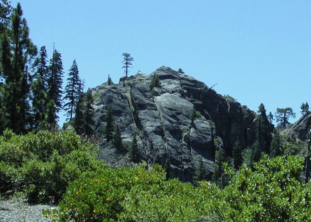 Rock Formation on 108's West Side, Just North of Deadman Creek by bigwheelmotoman