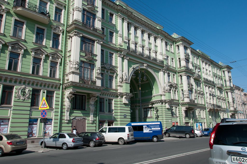 Санкт-Петербург. Доходный дом Ратькова-Рожнова / St. Petersburg. Apartment house of Ratkov-Rozhnov by Ann78