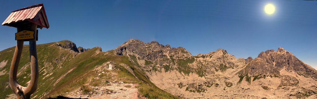 HLADKE SEDLO, HIGH TATRAS by PROTI VĚTRU  (Against the Wind)