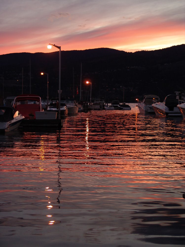 Oakanagan Marina by Derek Hanking