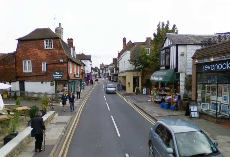 View along London Road near by Hamptons International Sales house for sale in Sevenoaks by nickbrown1774