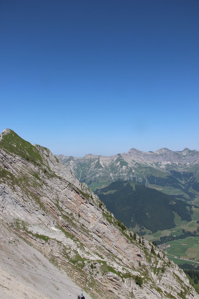 View near the Cabane de la Videmanette by 6004592