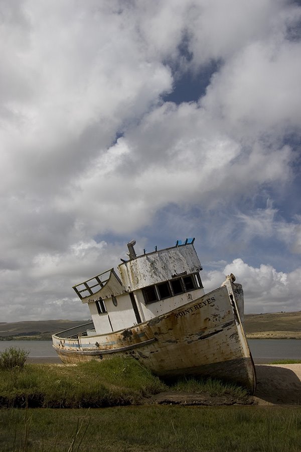 Point Reyes Boat by Cal-Jurek