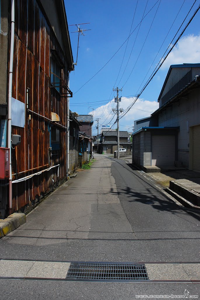 Downtown street at Takefu, Echizen City #1 by remymar